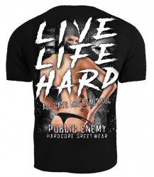 Tričko Public Enemy Live Life Hard