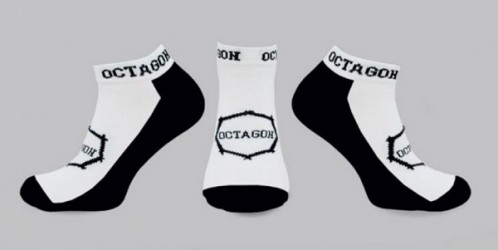 Kotníčkové Ponožky Octagon Logo Black/White