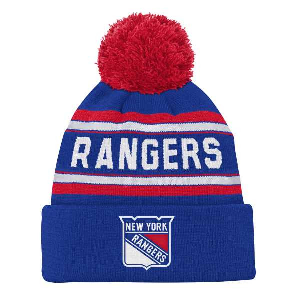 Dětský Kulich N.Y.Rangers Jacquard Cuffed Knit