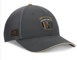 Kšiltovka Vegas Golden Knights 24 Authentic Pro Draft Structured Trucker