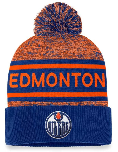 Kulich Edmonton Oilers 23 Authentic Pro Rink Heathered Cuffed Pom