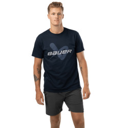 Hokejové Tričko Bauer S24 Core SS Lockup Navy