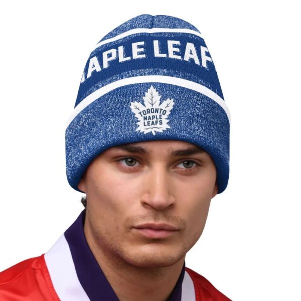 Zimní Čepice Toronto Maple Leafs Sideline Beanie 2 Jaquard