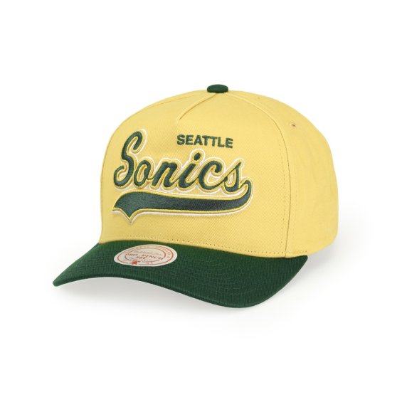 Kšiltovka NBA Seattle Supersonics Harvest Gold Pro Crown