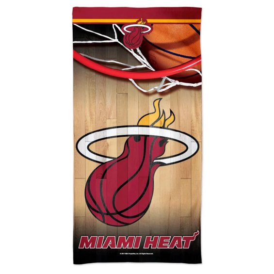 Ručník Miami Heat NBA Spectra 76x152cm