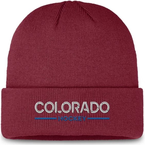 Zimní Čepice Colorado Avalanche Authentic PRO A/CAP