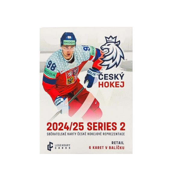Hokejové Kartičky Český Hokej 2024-25 Series 2 Retail