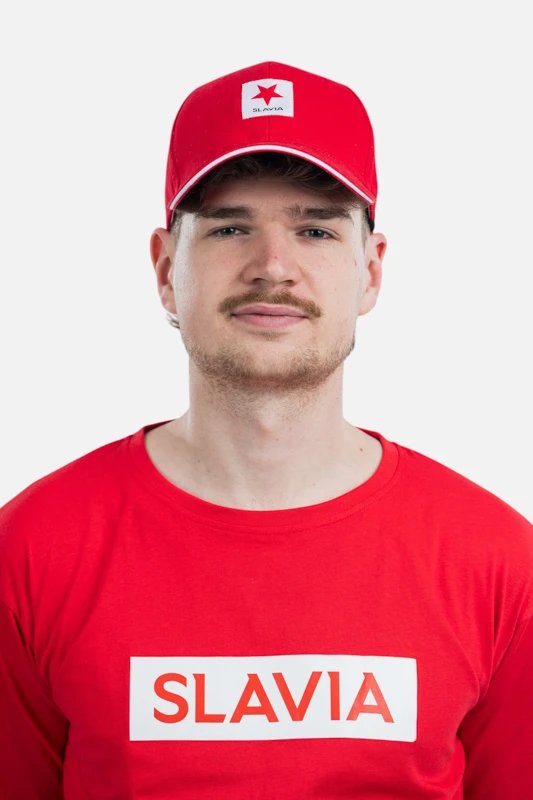 Kšiltovka Slavia Star Essential Červená