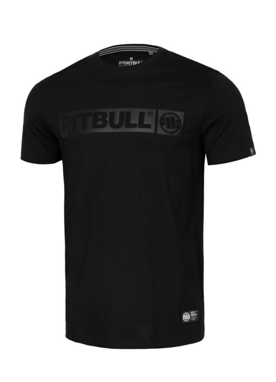 Pánské Tričko PitBull West Coast All Black Hilltop