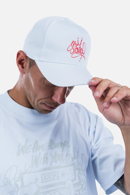 Kšiltovka Slavia x Pasta Oner Bílá