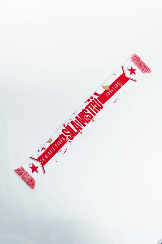 Šála Síla Mistrů Slavia Bílá