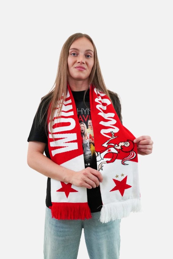 Šála Slavia Praha WMNS Červená