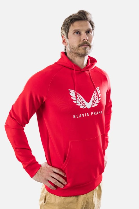 Mikina Presentation Slavia Praha S Kapucí 25/26