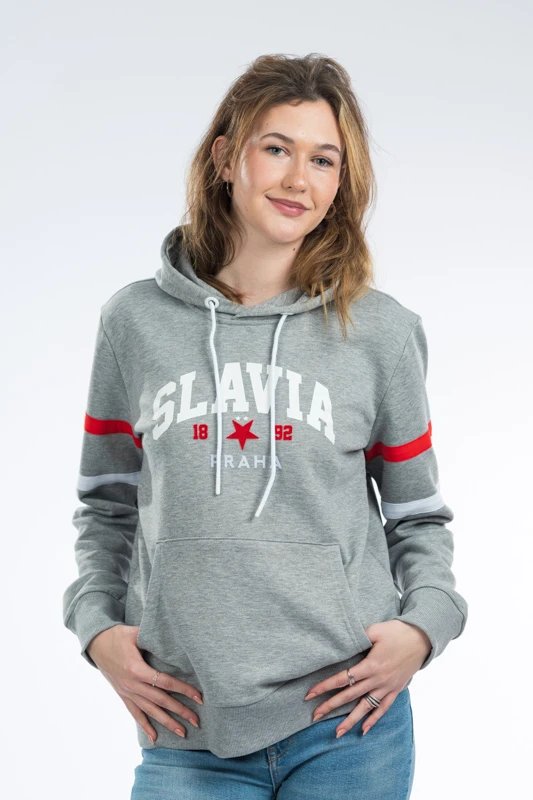 Dámská Mikina Slavia Praha Uni Hoodie Wmns