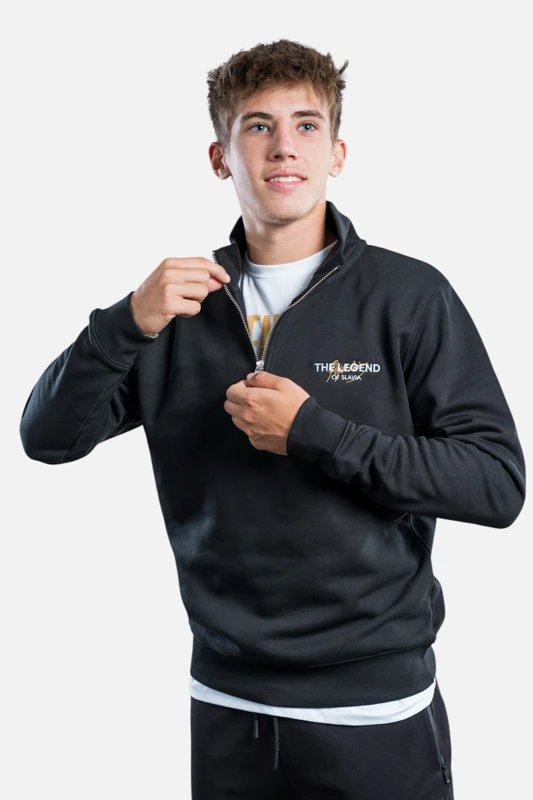 Half-zip Mikina Slavia Praha The Legend of Slavia Unisex