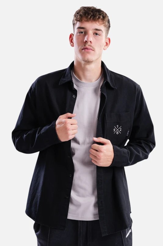 Košile Slavia Prime Washed 1892 Cross Unisex