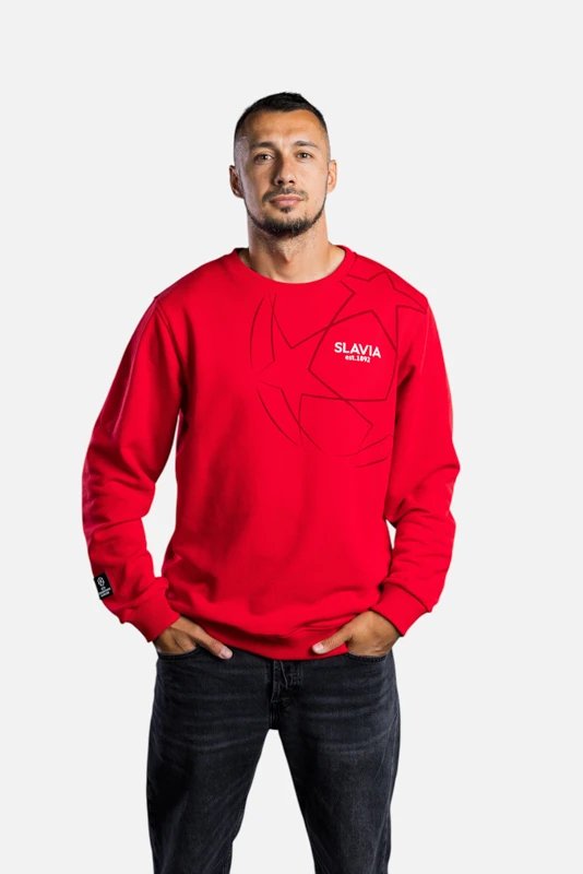Mikina Crewneck Slavia Praha x UCL Unisex