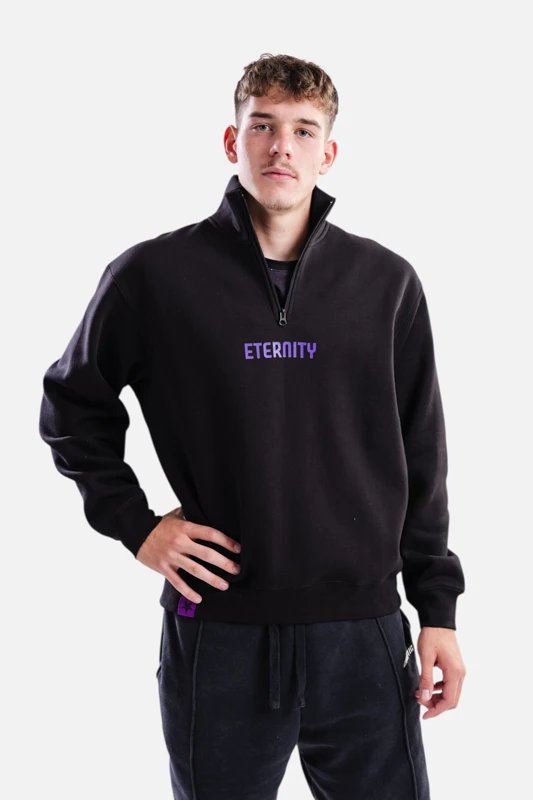 Mikina Half Zip Eternity Street Unisex
