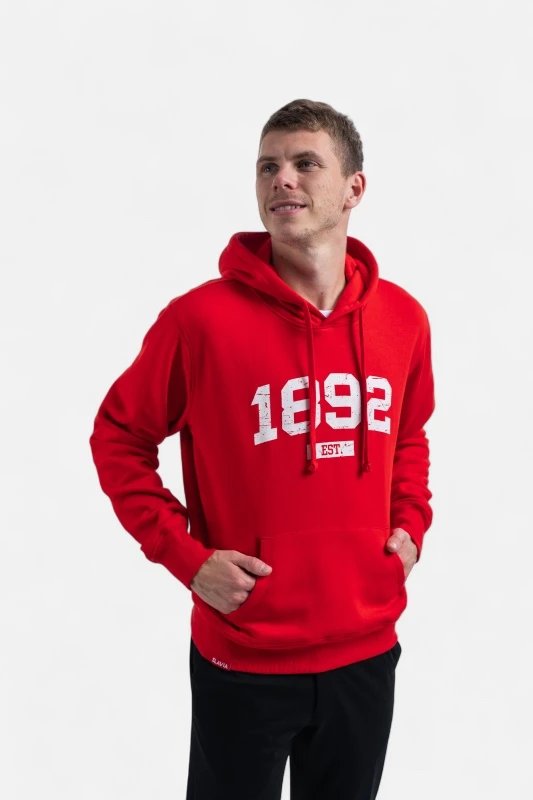 Mikina Slavia Praha Hoodie 1892 EST. Unisex