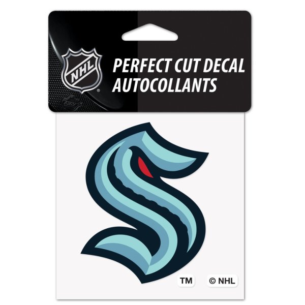 Samolepka Seattle Kraken WinCraft NHL Perfect Cut