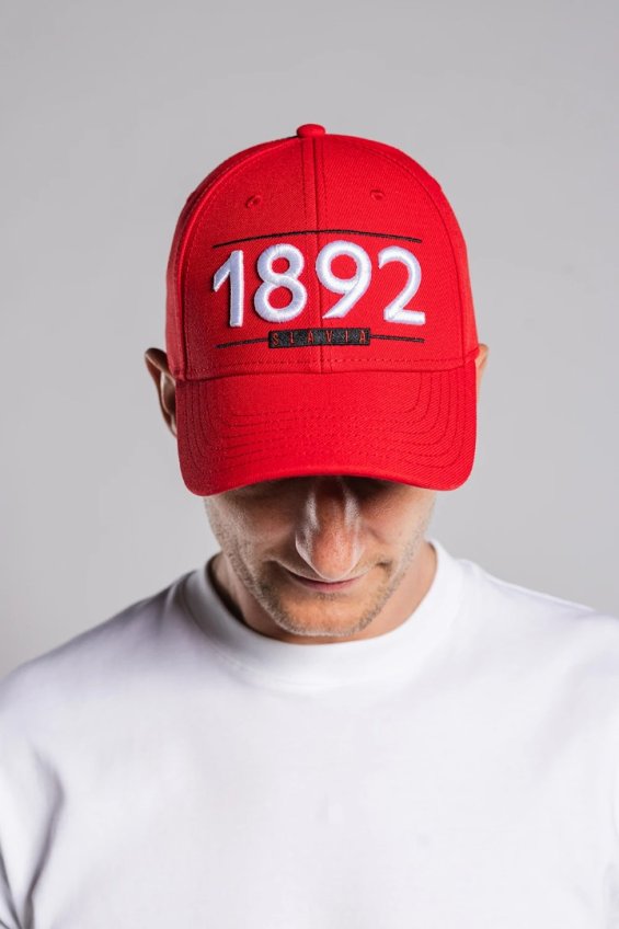 Kšiltovka Slavia Praha Est. 1892 Unisex Červená