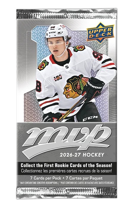 Hokjeové Kartičky NHL Upper Deck MVP Hockey Gravity 26-27