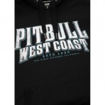 Mikina od značky PitBull West Coast v černé barvě s nápisy a motivy Gangland